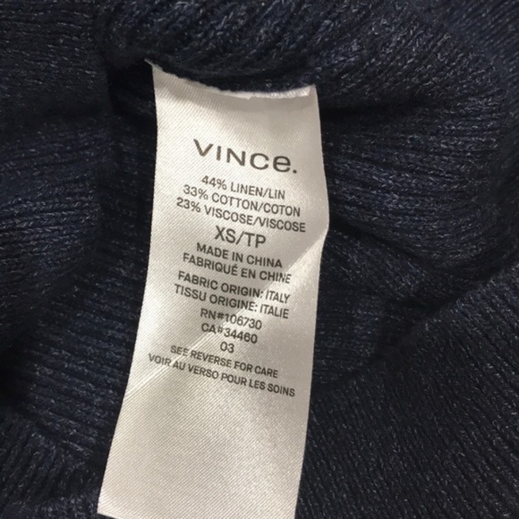 VINCE Ribbed Henley - Picture 4 of 7